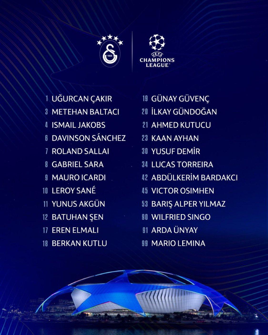 Frankfurt - Galatasaray! Muhtemel 11'ler