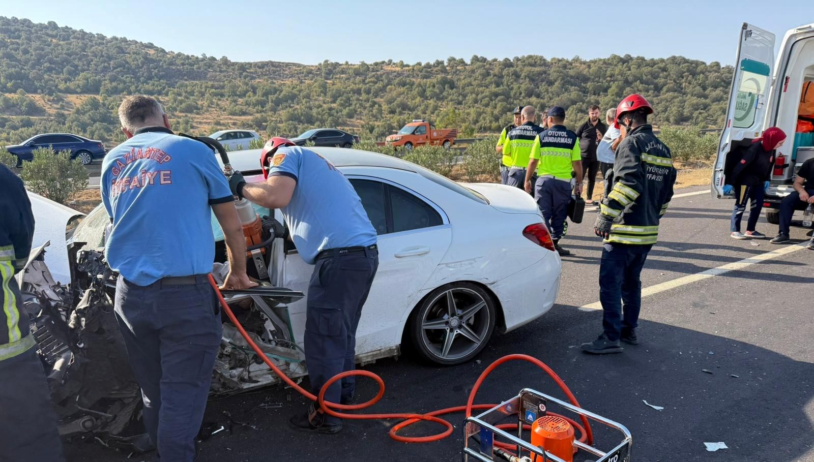 Gaziantep-Adana Otoyolunda Meydana Gelen Ölümle Sonuçlanan Trafik Kazası