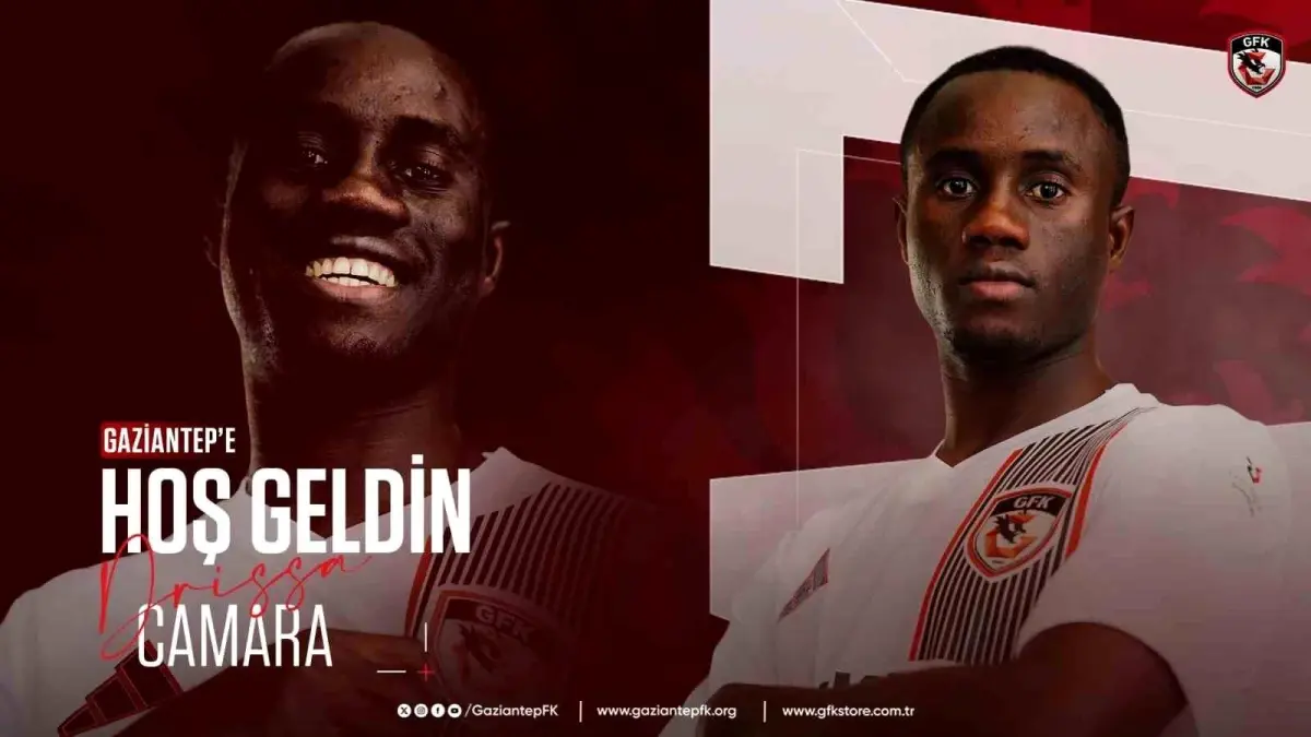 Gaziantep FK, Drissa Camara ile 3 Yıllık Anlaşma İmzaladı