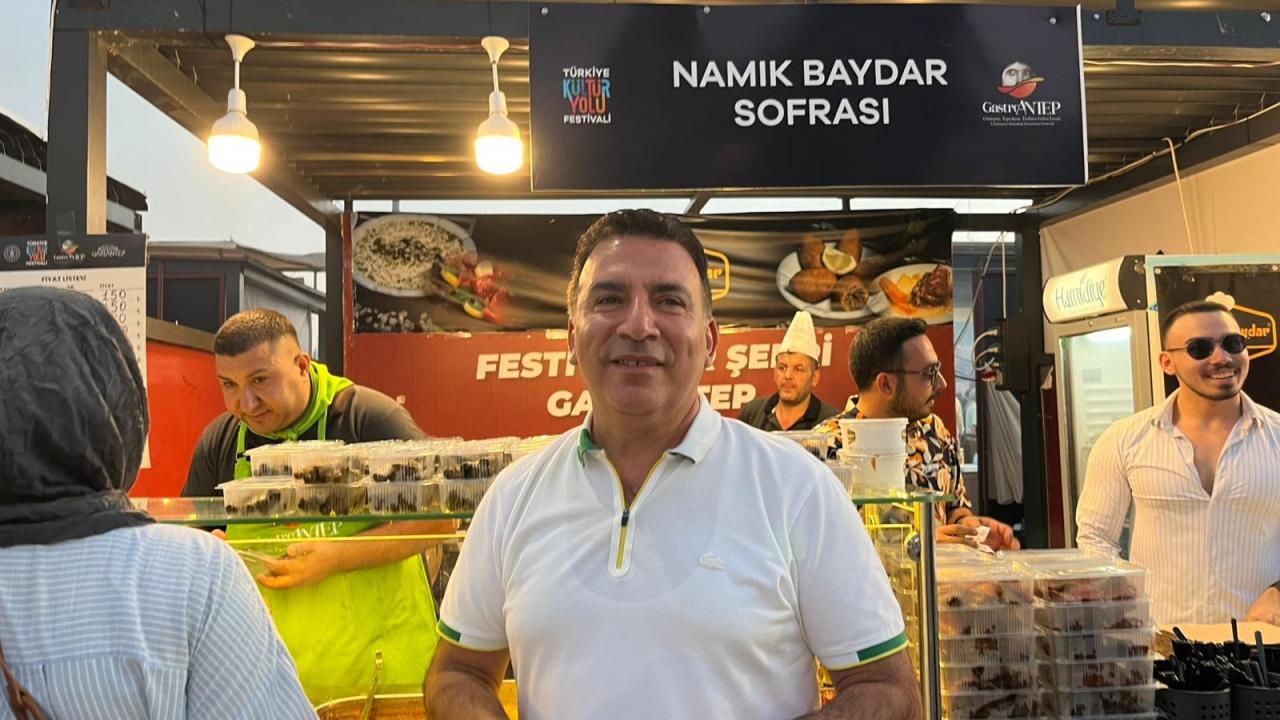 Gastronomi festivalinde Gaziantepli hanımlara meydan okudu: Yuvalamada ilk 5’teyim
