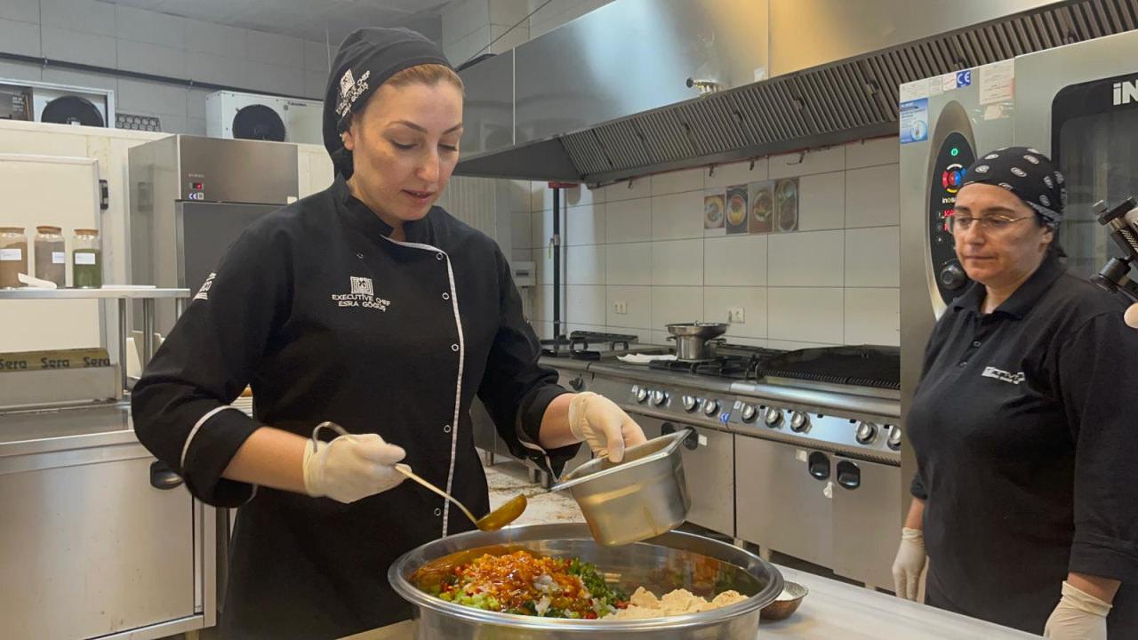 Hiçbir şey çöpe gitmiyor: Dünyada eşi benzeri olmayan proje Gaziantep mutfağında