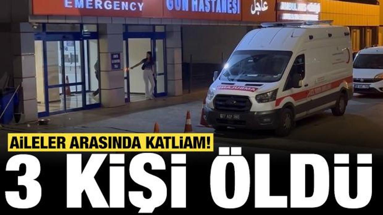 Gaziantep Oğuzeli'nde Aileler Arasında Silahlı Kavga: 3 Kişi Hayatını Kaybetti