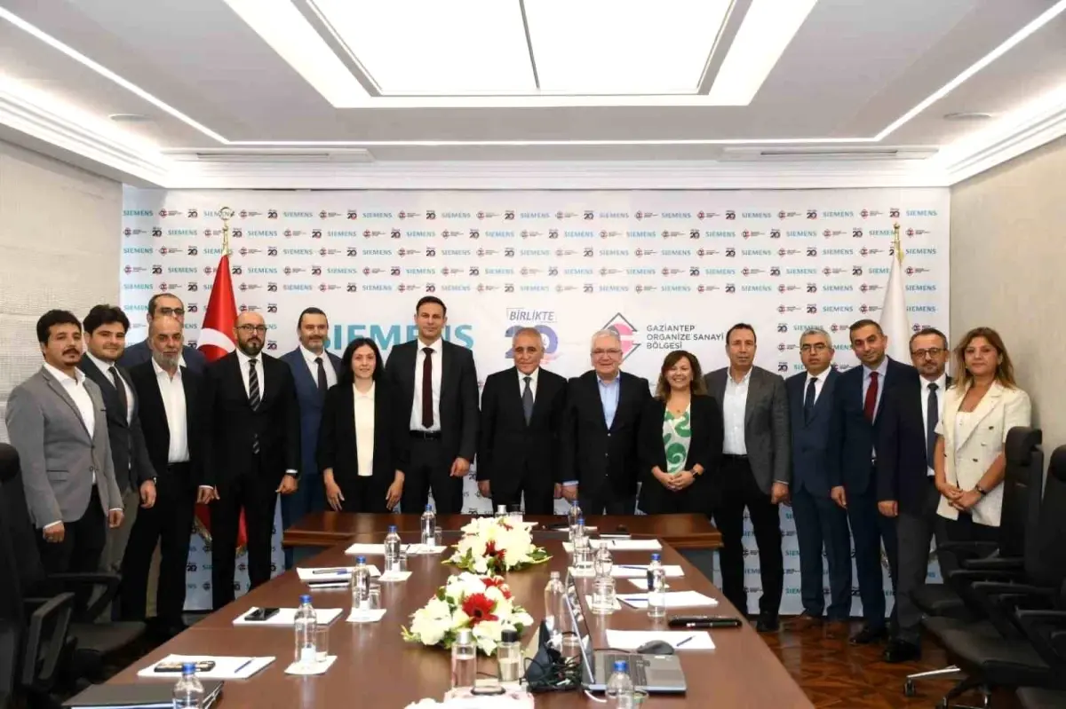 Gaziantep OSB ve Siemens İş Birliğiyle Kesintisiz Enerji Altyapısı Protokolü İmzalandı