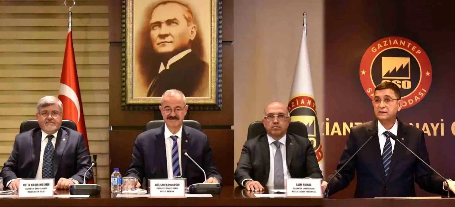 Gaziantep Sanayi Meclisi'nin Eylül Toplantısı