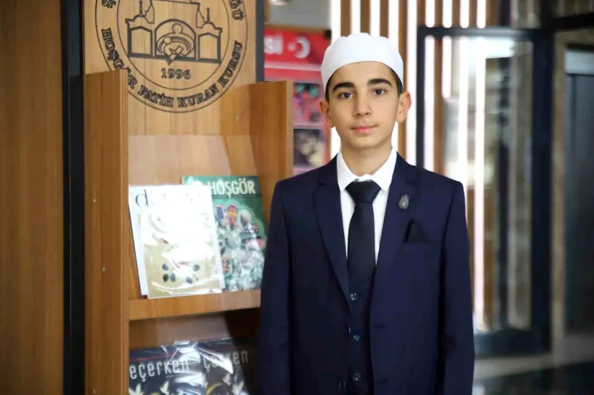 Gaziantepli Hafız Merdan Ahmet Bayramoğlu Uluslararası Dünya Hafızlık Yarışmasında Türkiye'yi Temsil Edecek