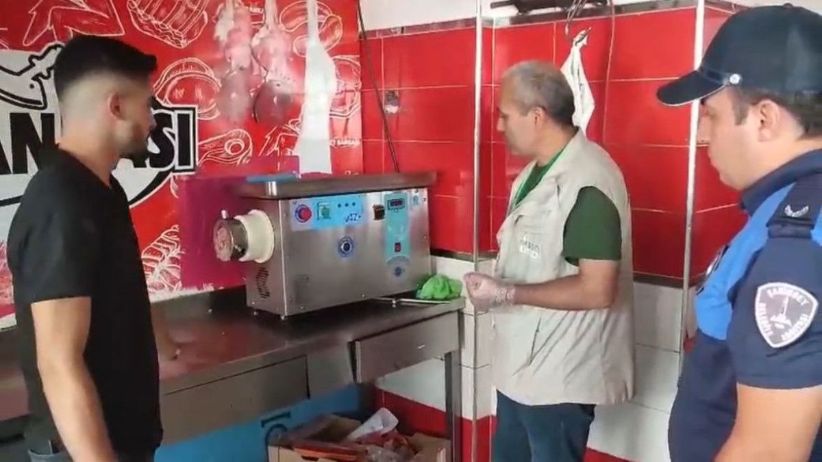 Gaziantep'te Hijyen Kurallarına Uymayan Kasaba Yönelik Sert Denetim ve Mühürleme Kararı