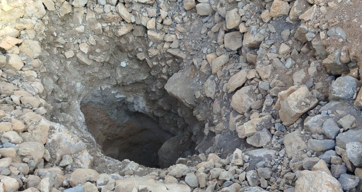 Gaziantep'te kaçak kazı yapanlara suçüstü