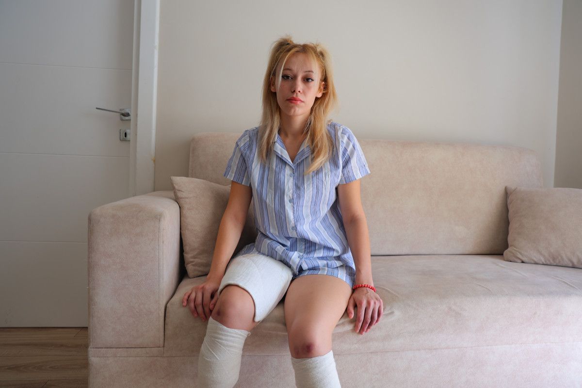 Gaziantep'te Tünelde Şoförsüz Tırın Neden Olduğu Feci Kazada Genç Kadın Bacaklarını Kaybetti