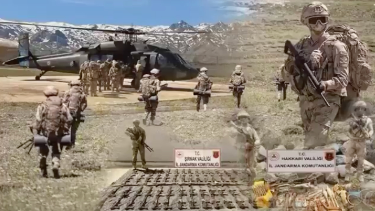 Jandarma'nın Son 6 Ayda Yaptığı Çalışmalar: 144 Mağara ve Sığınak İmhası