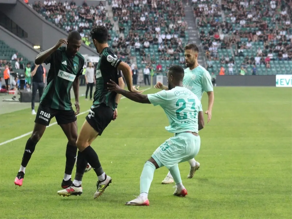 Kocaelispor Süper Lig'de Kötü Başlangıç Yaptı: İlk 5 Haftada Sadece 1 Puan