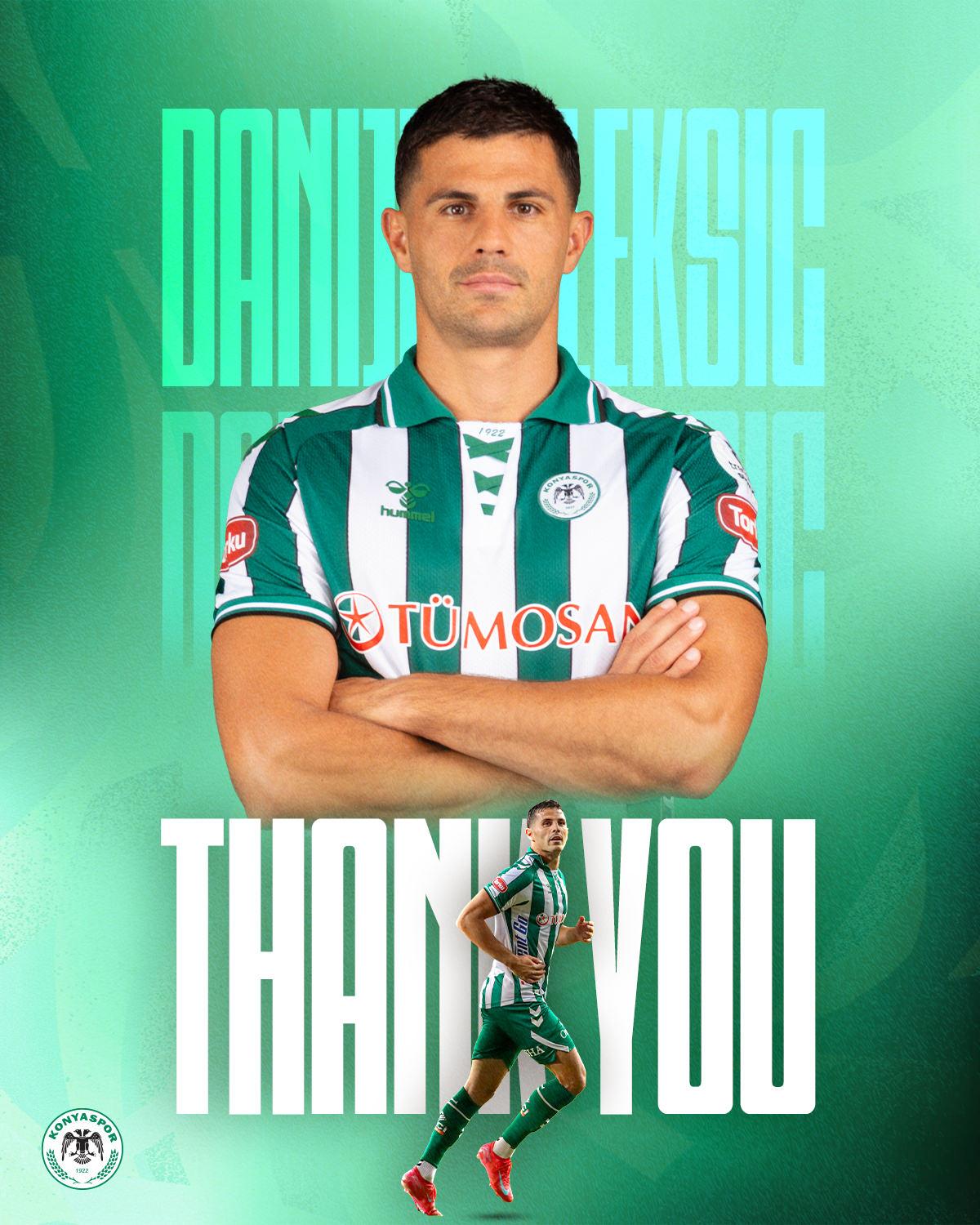 Konyaspor'da Sürpriz Ayrılık: Danijel Aleksic ile Sözleşme Karşılıklı Feshedildi