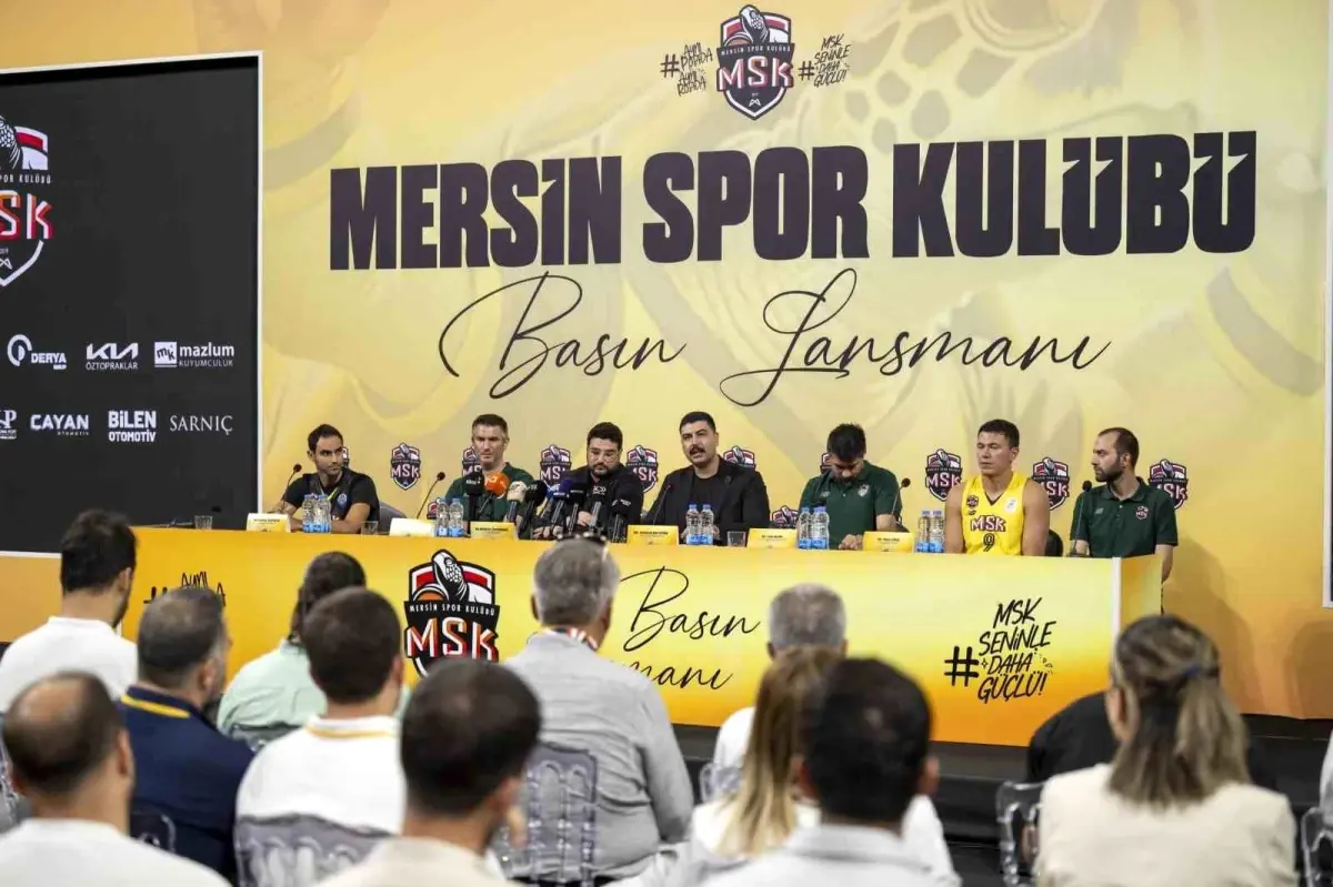 Mersin Spor Kulübü MSK'nın 2025-2026 Sezonu Lansmanı ve Avrupa Hedefleri
