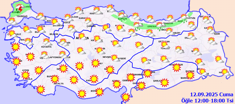 Meteoroloji İller Bazında Açıklama Yaptı: 2 Bölge İçin Sağanak Yağış Uyarısı