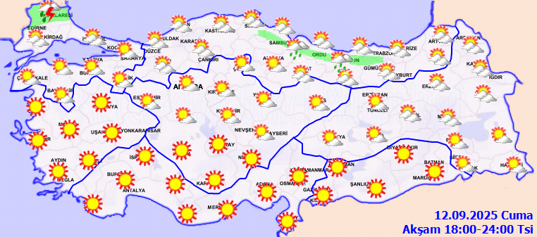 Meteoroloji İller Bazında Açıklama Yaptı: 2 Bölge İçin Sağanak Yağış Uyarısı