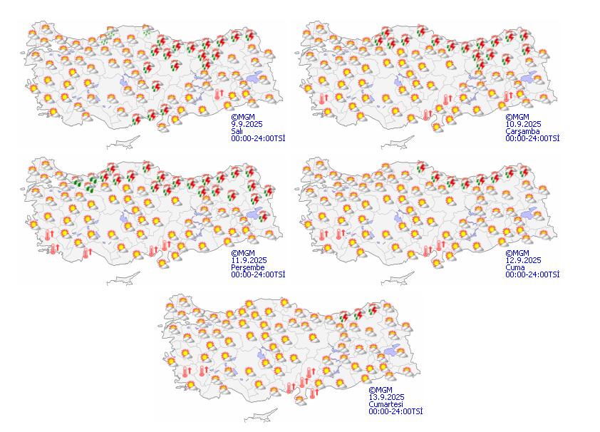 Meteoroloji Son Dakika: Sağanak Yağışların Ardından Sıcak Havalara Geçiş Başlıyor