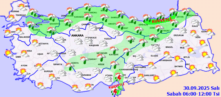 Meteoroloji'den 4 il için sarı uyarı: Günlerce sürecek sağanak geliyor