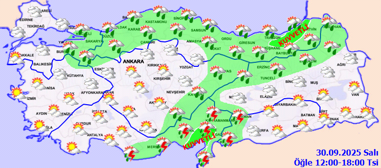 Meteoroloji'den 4 il için sarı uyarı: Günlerce sürecek sağanak geliyor