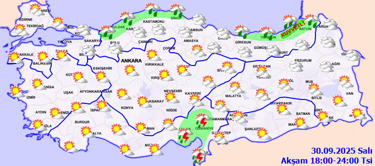Meteoroloji'den 4 il için sarı uyarı: Günlerce sürecek sağanak geliyor