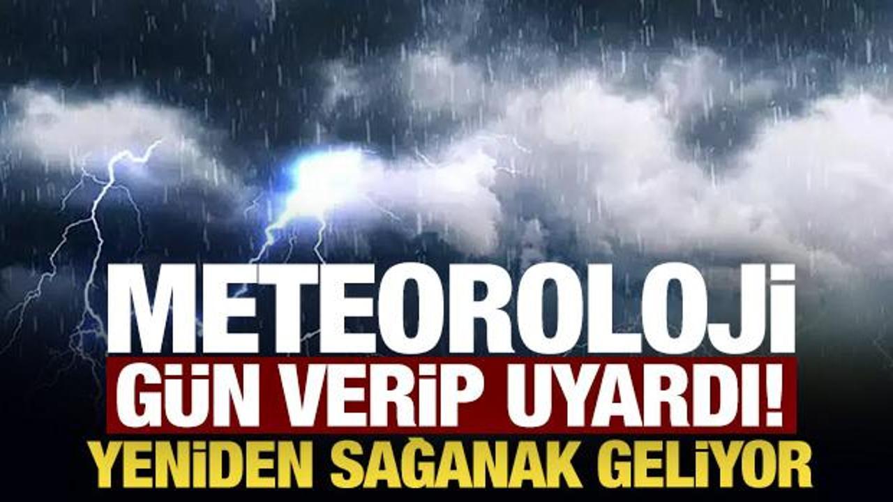 Meteoroloji Uyarıyor: Türkiye'de Yeniden Sağanak Yağışlar ve Hava Durumu Güncellemesi