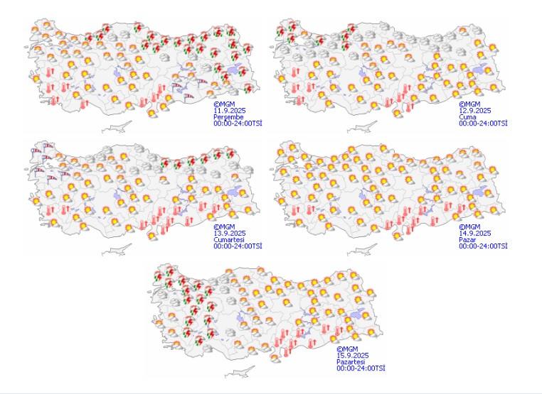 Meteoroloji Uyarıyor: Türkiye'de Yeniden Sağanak Yağışlar ve Hava Durumu Güncellemesi
