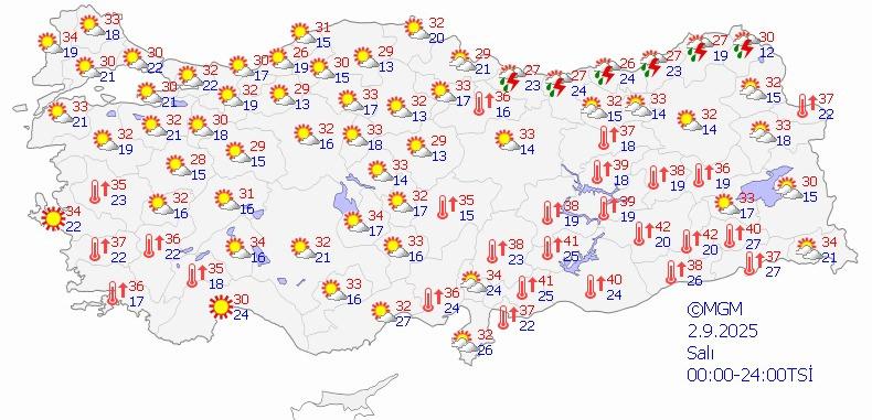 Meteoroloji'den 6 Kente Kritik Yağış Uyarısı ve Günlük Hava Durumu Tahminleri