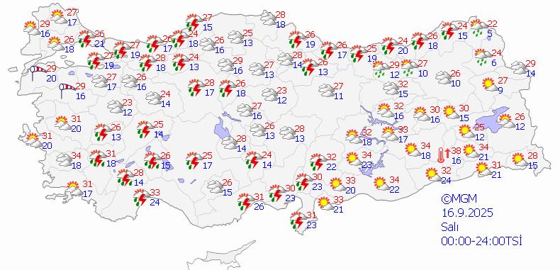 Meteorolojiden son dakika açıklaması! Çok sayıda il için uyarı