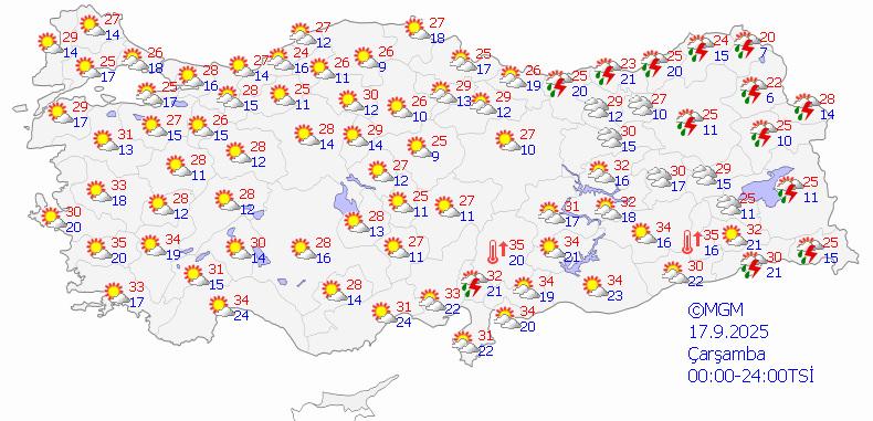 Meteorolojiden son dakika açıklaması! Çok sayıda il için uyarı