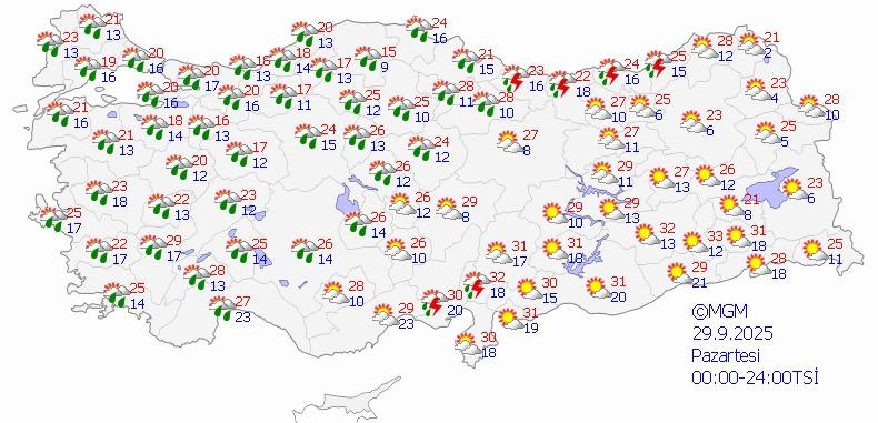 Meteoroloji duyurdu: Hava soğuyor, yağış geliyor!