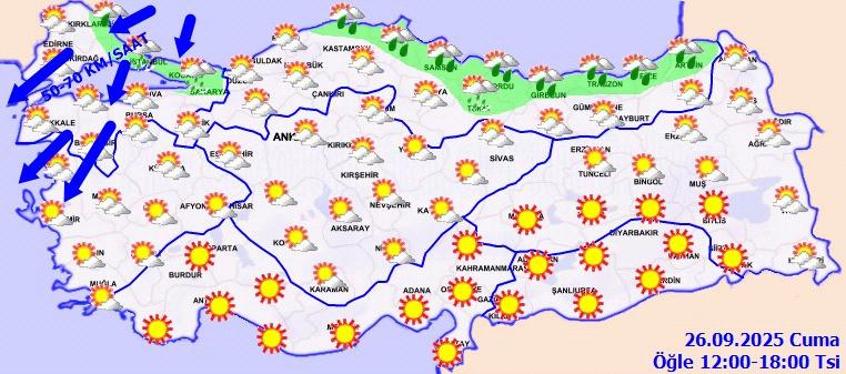 Meteoroloji'den uyarı: 11 ilde 'sarı' alarm! 5 gün boyunca etkili olacak