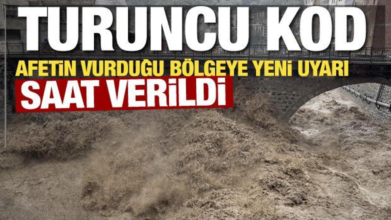 Meteoroloji'den 4 ilde turuncu alarm! Kuvvetli yağışlar sürecek: Sel ve heyelana dikkat!