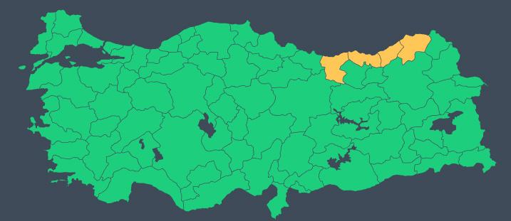 Meteoroloji'den 4 ilde turuncu alarm! Kuvvetli yağışlar sürecek: Sel ve heyelana dikkat!