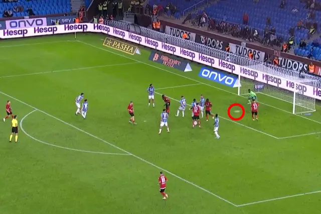 Rodrigues'ten muhteşem gol! Andre Onana bakakaldı