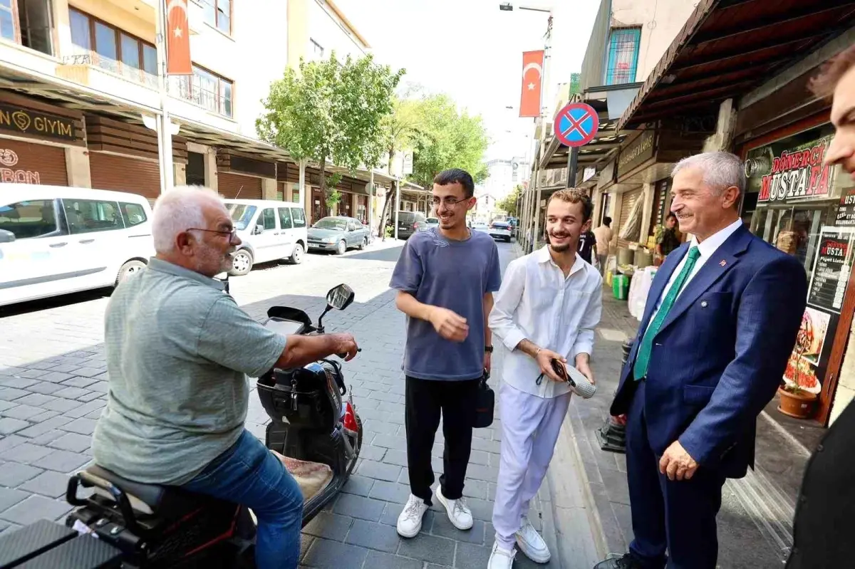 Şahinbey Belediye Başkanı Mehmet Tahmazoğlu Esnaf ve Vatandaşlarla Buluştu