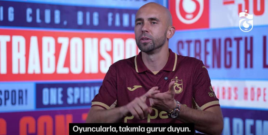 Trabzonspor'un efsanesi Mierzejewski: 'Tekrar burada olmak harika'