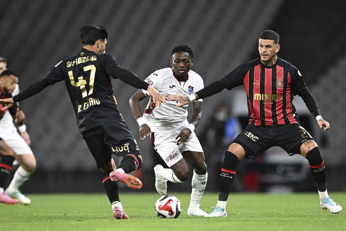 Trabzonspor, deplasmanda Fatih Karagümrük'ü yendi