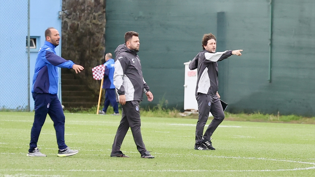 Trabzonspor Gaziantep FK Maçı Öncesi Son Antrenmanları Tamamlıyor