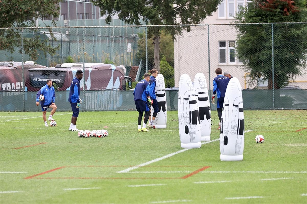 Trabzonspor Gaziantep FK Maçı Öncesi Son Antrenmanları Tamamlıyor