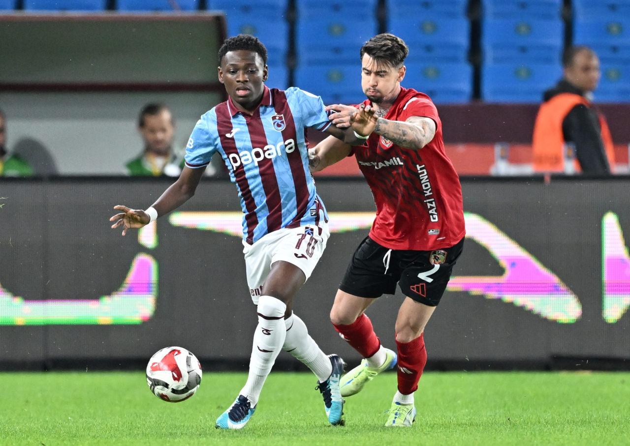 Trabzonspor ile Gaziantep FK 1-1 Berabere Kaldı: Burak Yılmaz Sahnesinde Değildi