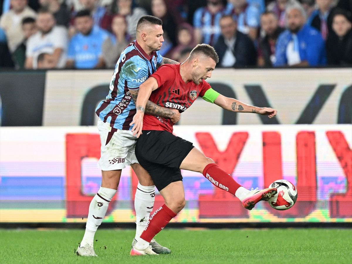 Trabzonspor, sahasında Gaziantep FK ile yenişemedi