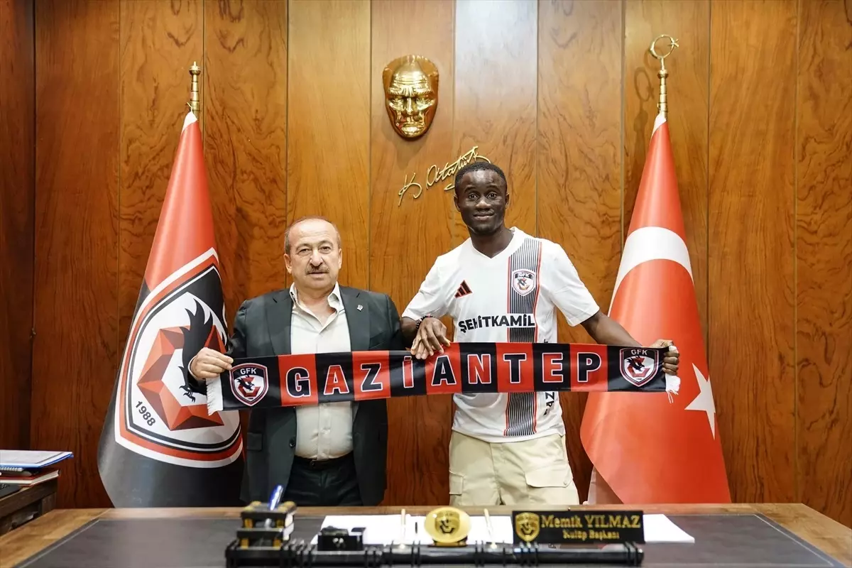 Trendyol Süper Lig Takımı Gaziantep FK, Drissa Camara ile 3 Yıllık Sözleşme İmzaladı