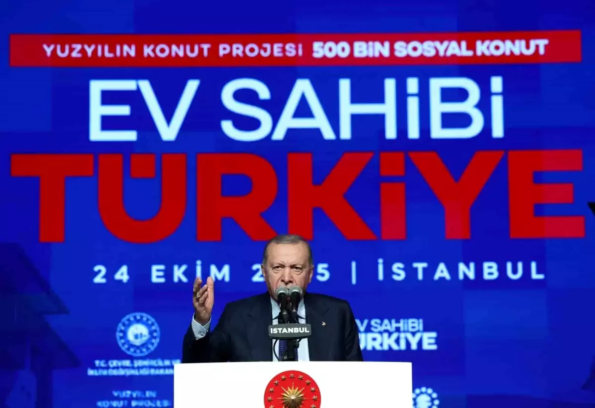 Cumhurbaşkanı Erdoğan Yüzyılın Konut Projesinin detaylarını açıkladı: Önceliğimiz henüz evi olmayan vatandaşlarımız