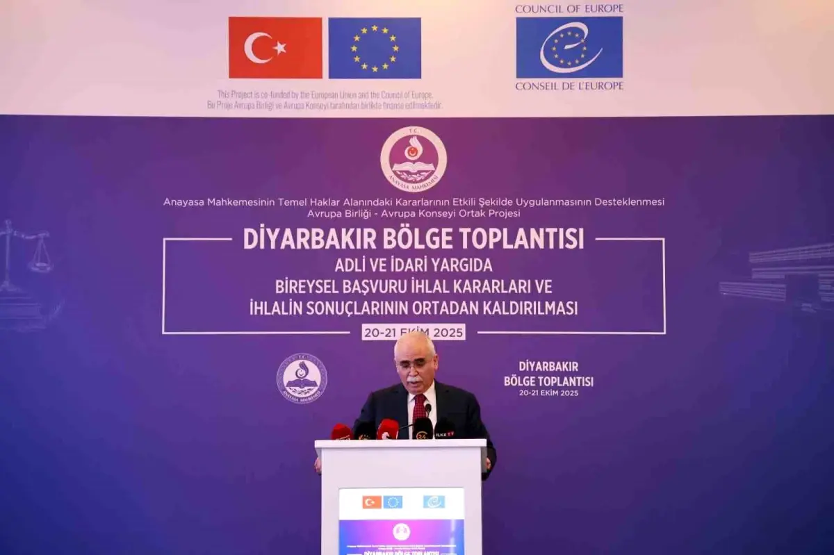 Diyarbakır'da Anayasa Mahkemesi Toplantısı