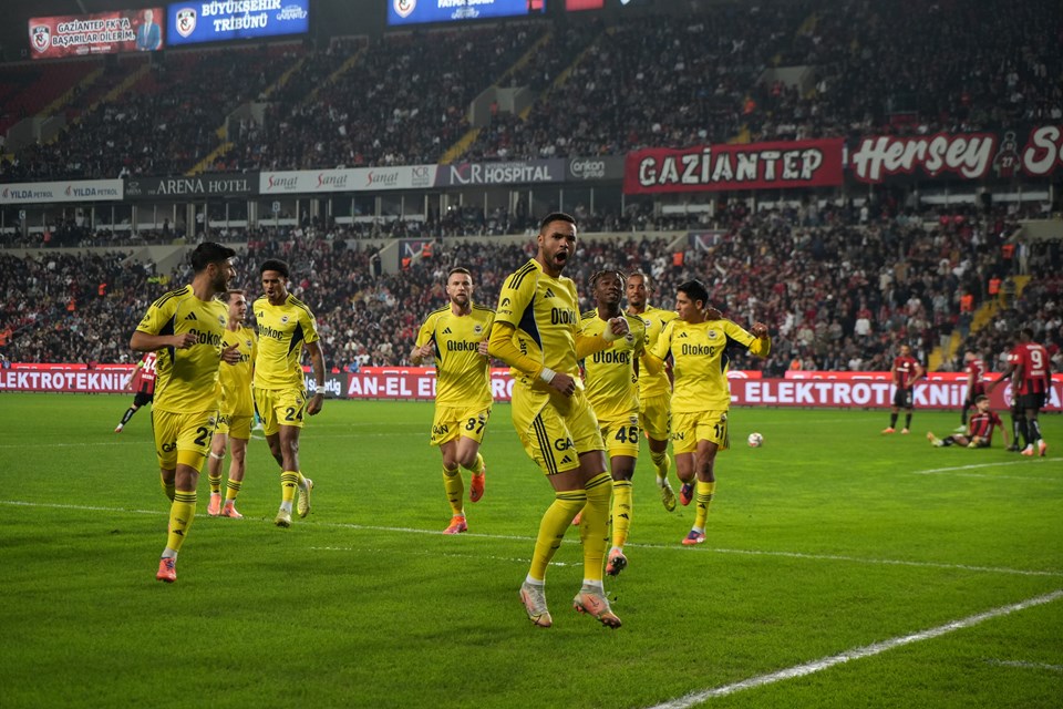 Fenerbahçe Derbi Öncesi Gaziantep FK Karşısında Farklı Galip Geldi