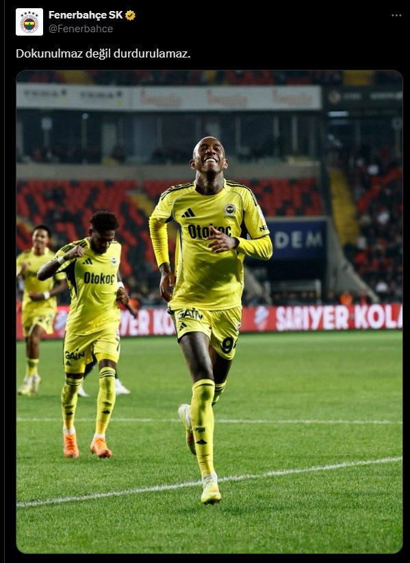 4-0'lık Zaferin Ardından Fenerbahçe'den Galatasaray'a Gönderme