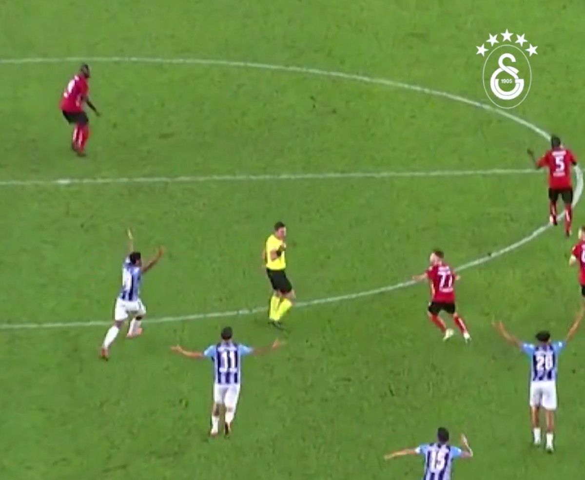 Galatasaray'dan maç sonu tepki: Kol kola kardeşler