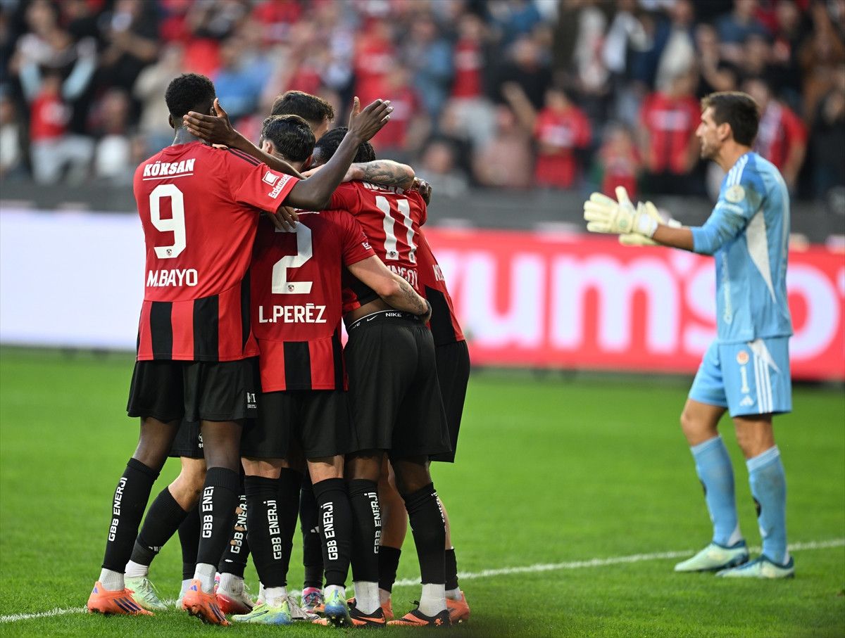 Gaziantep FK, Antalyaspor'u 3-2 Mağlup Etti