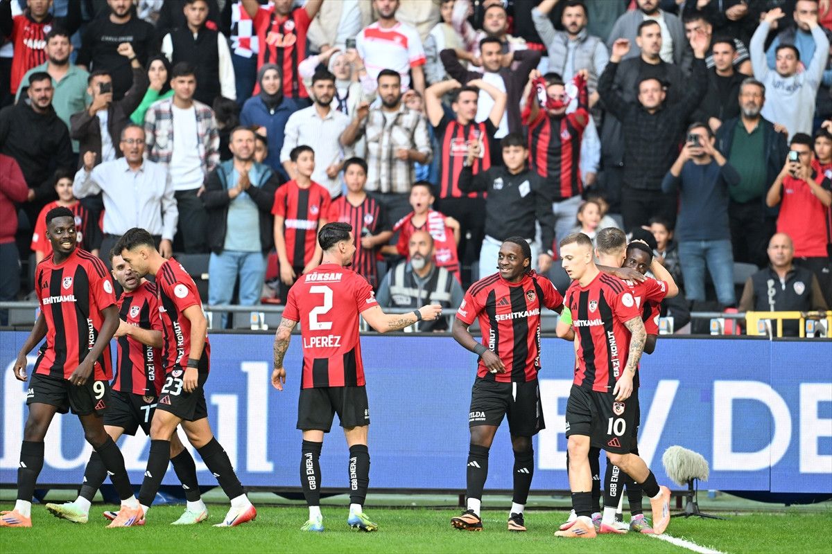 Gaziantep FK, Antalyaspor'u 3-2 Mağlup Etti