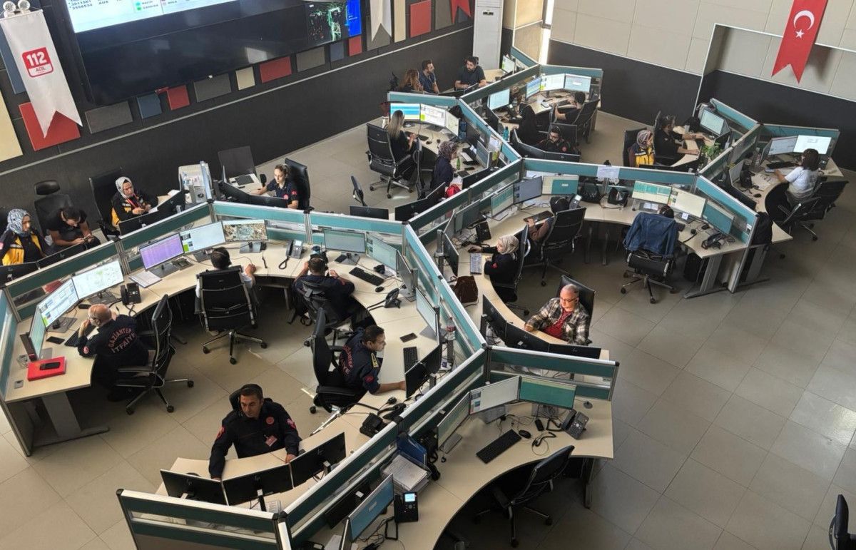 Gaziantep'te 112'ye 8 ayda 1,7 milyon asılsız çağrı geldi