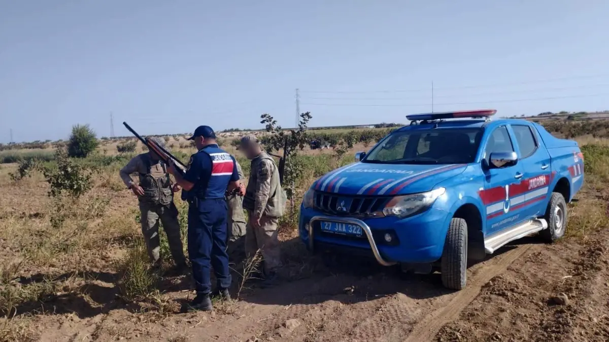 Gaziantep'te İzinsiz Avlanan Şahsa Jandarma Tarafından Ceza Uygulandı