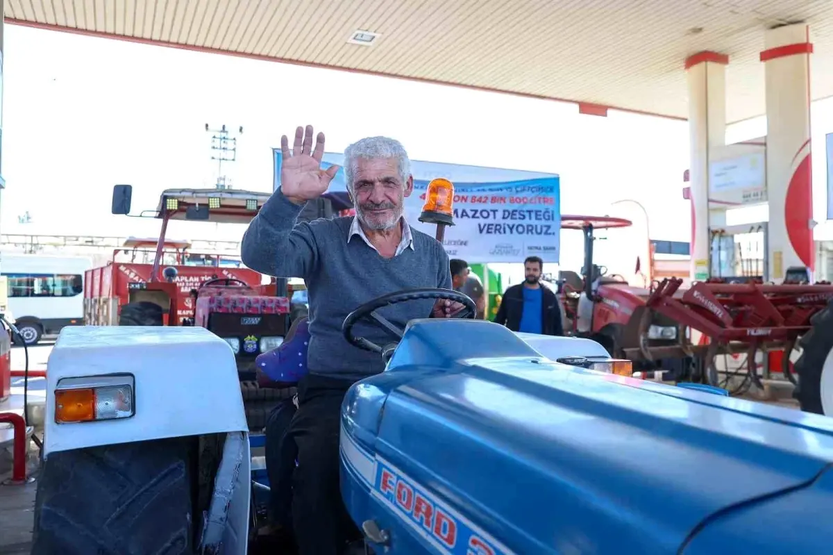 Gaziantep'te Üreticilere 18 Milyon Litre Mazot Desteği Gaziantep'te Üreticilere 18 Milyon Litre Mazot Desteği